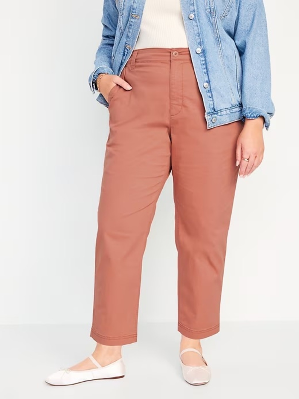 Old Navy Coral Chino Pants